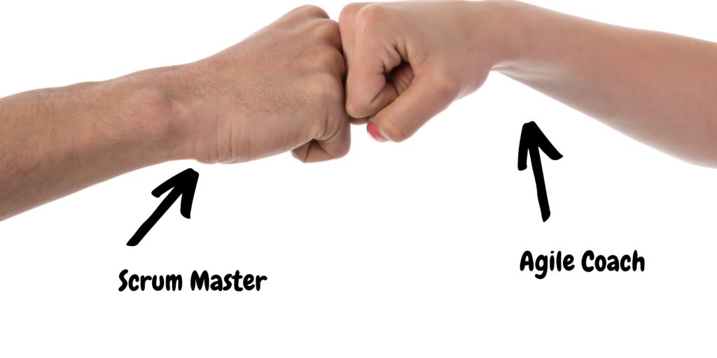 difference between agile coach and scrum master